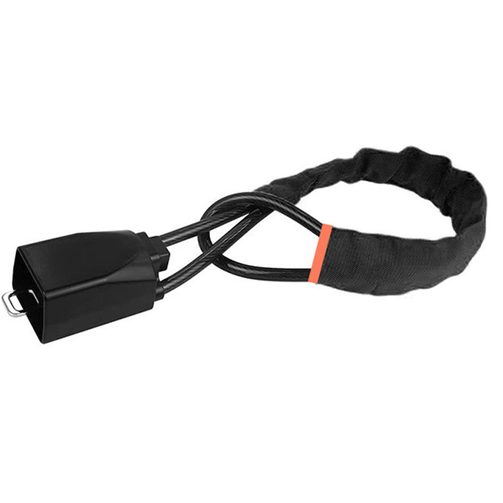 Car Steering Wheel Lock security band Anti-Theft Adjustable Lock Device-Yellow