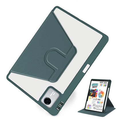 Tablet Case for Lenovo Idea Tab 11 2025 with Pen Slot-Green