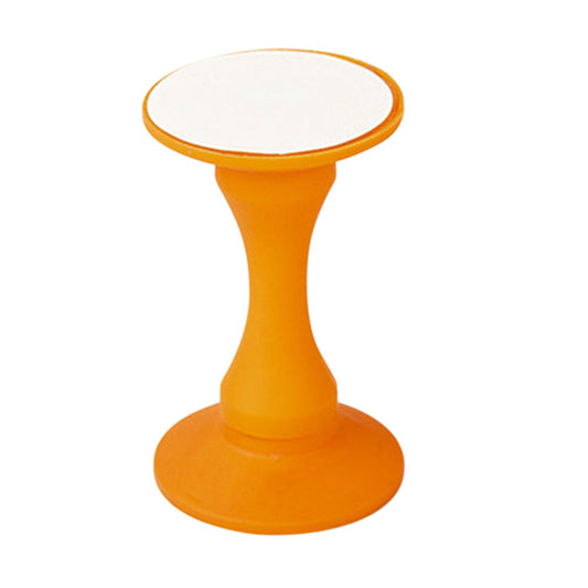 Magnetic Silicone Door Stopper â€?Strong Holder for Bottom of Door Orange
