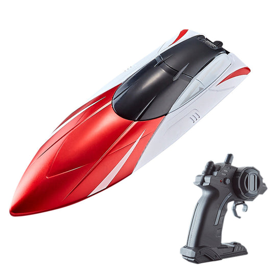 2.4GHz RC Speed Boat Toy â€?Remote Control Racing Yacht for Pools & Lakes Red