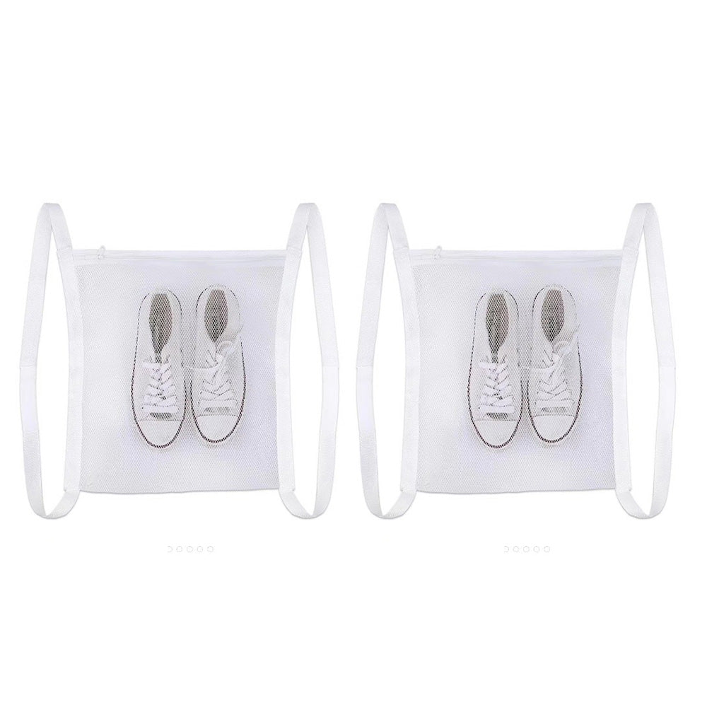 2PCS Shoe Laundry Bags for Washing Machine Mesh Wash Bags for Shoes Sneaker