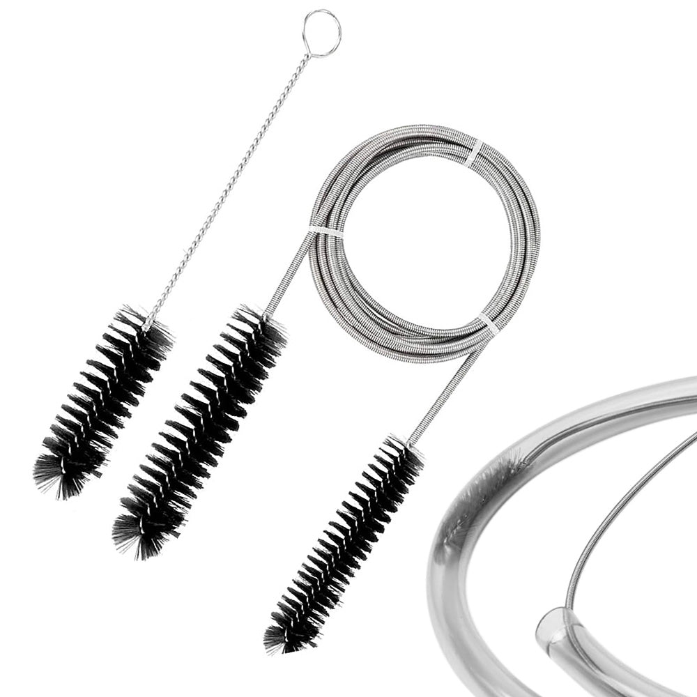 Double End Flexible Pipe Cleaning Brush Set-Black