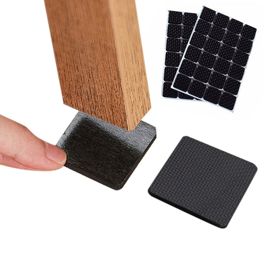 48PCS Chair Leg Pads Non Slip Self Adhesive Furniture Floor Protectors Style 2