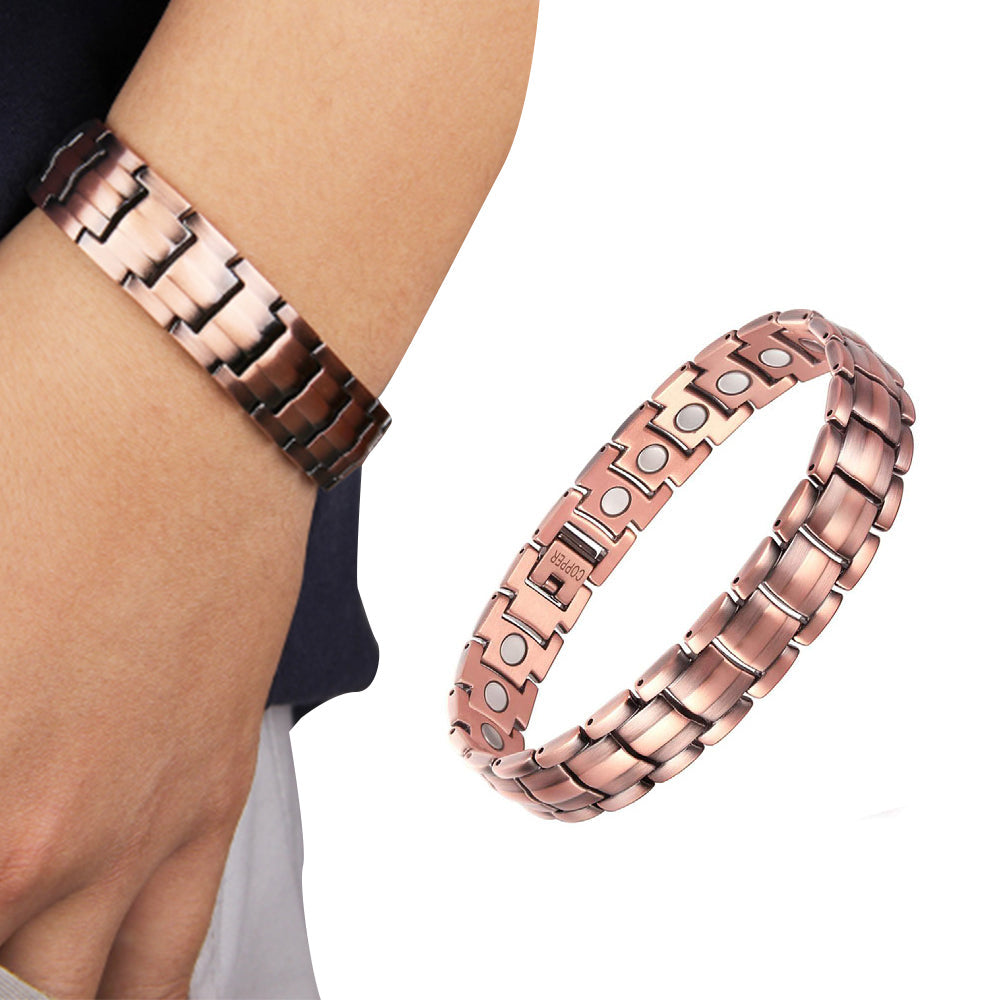 Copper Magnetic Bracelet Elegant Copper Bracelets Jewelry Bronze