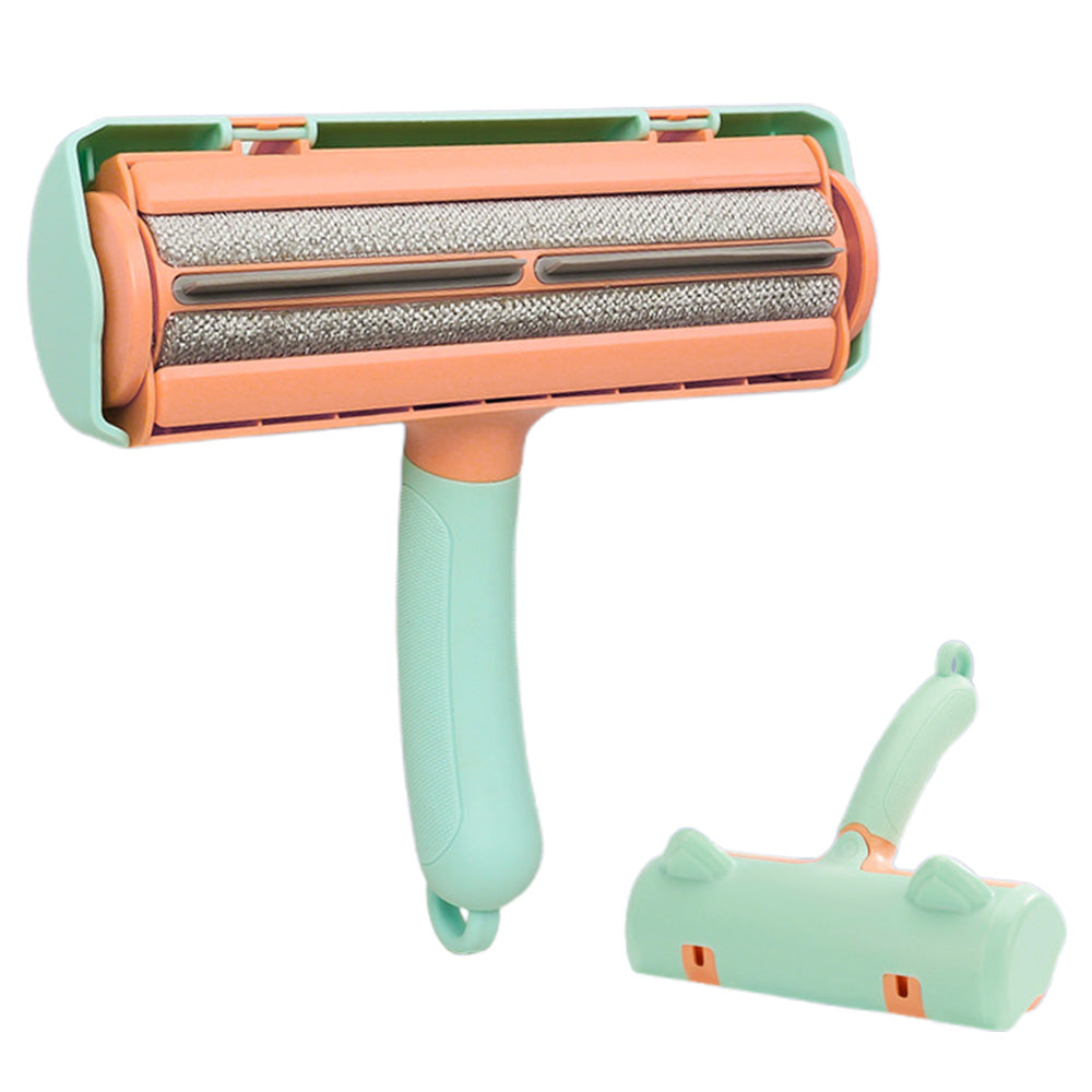 Reusable Pet Hair Remover Roller ââ‚?For Dog & Cat Fur on Furniture & Clothes Green