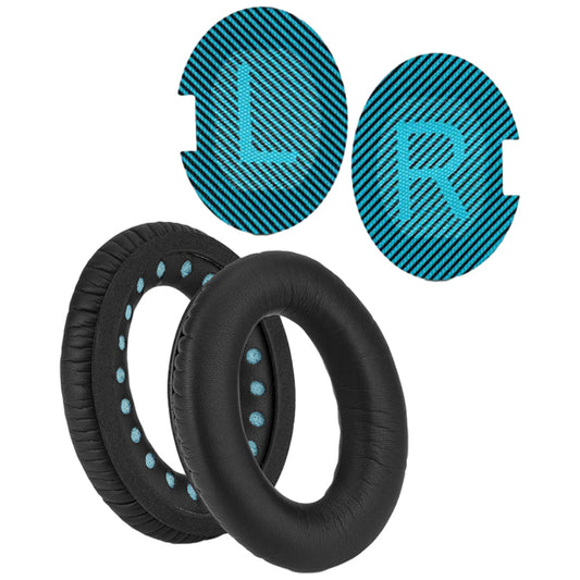 Pair of Replacement Ear Pads for QuietComfort QC25 PU Leather Cushions