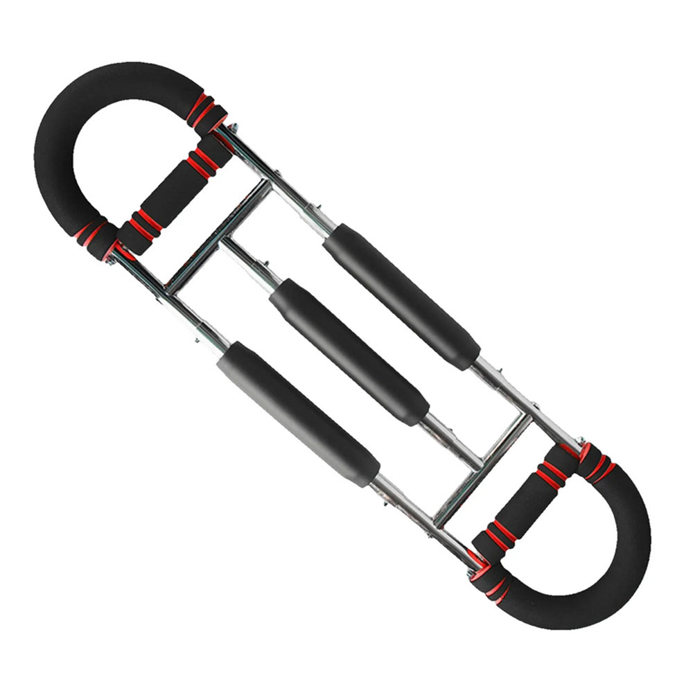 Adjustable Twister Arm Trainer & Chest Exerciser with 3 Springs Red