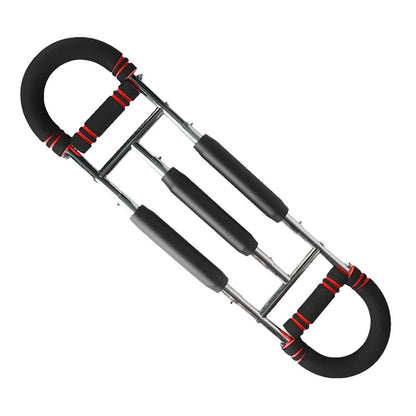 Adjustable Twister Arm Trainer & Chest Exerciser with 3 Springs Red