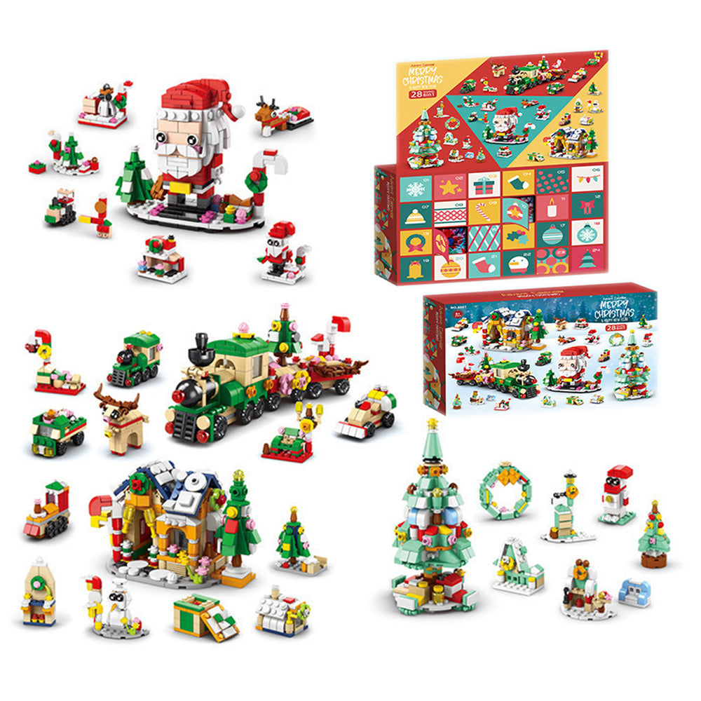 Advent Calendar ¨C Christmas House Mini Building Set for Kids and Adults 6+ Style 1