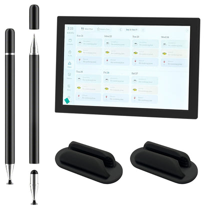 10.1 Inch Smart Digital Calendar with Touch Screen and Stylus Pens-White