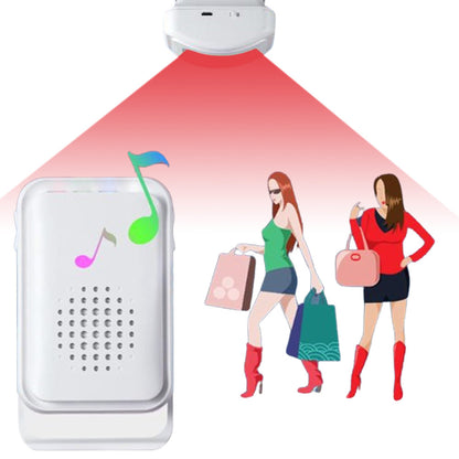 Motion Sensor Welcome Doorbell Wireless Motion Detector Alarm for Home Store Business Caregiver Reminder Style 2