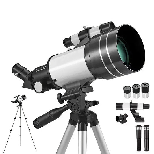 F36070 Astronomical Telescope 360mm Focal Length 70mm Aperture White