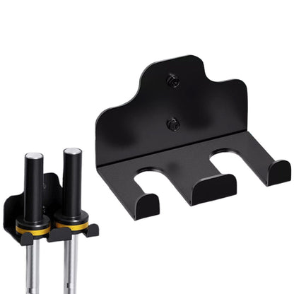 Olympic Barbell Hanger Space Saving Garage Gym Bar Wall Mount Rack