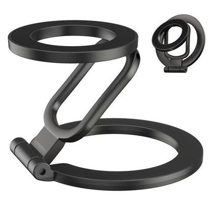 Removable Magnetic Ring Holder & Phone Grip for iPhone 12ââ‚?6 Series Black
