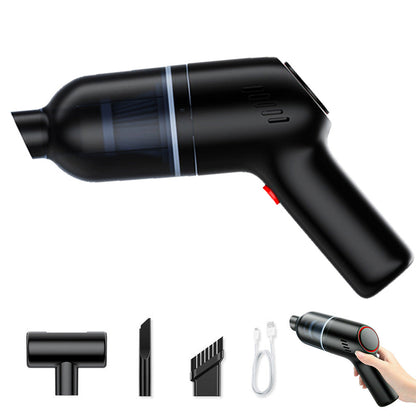 9000Pa Cordless Handheld Car Vacuum Lightweight Cleaner Rechargeable Portable Duster Black