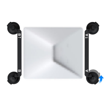 Adjustable Suction Cup Mount for Starlink Mini-Black