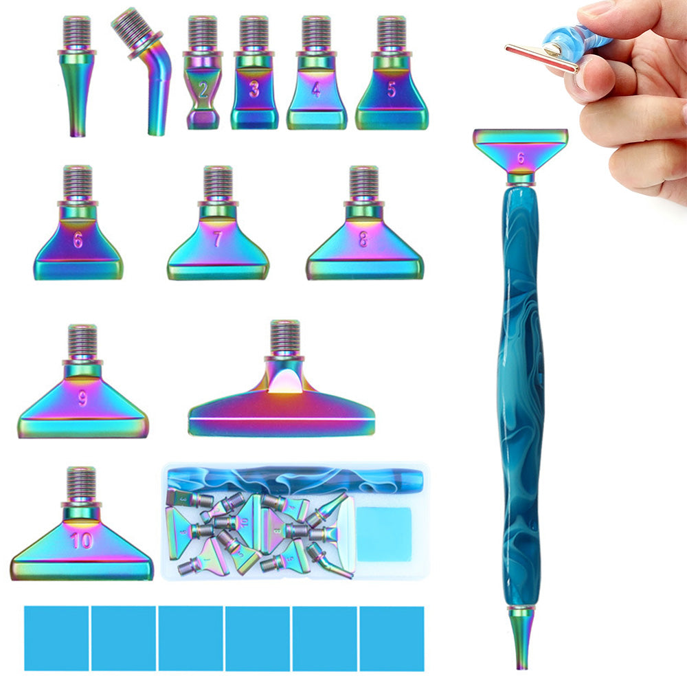 Diamond Painting Pen Kit DIY Craft Accessories Set for Teens and Adult Multi-Color