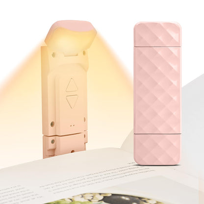 Clip-On Reading Light with Flexible Adjustable Arm-Pink