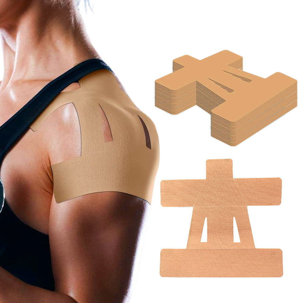 20PCS Precut Shoulder Kinesiology Tape ââ‚?Elastic Sports Support Tape Cuticolor
