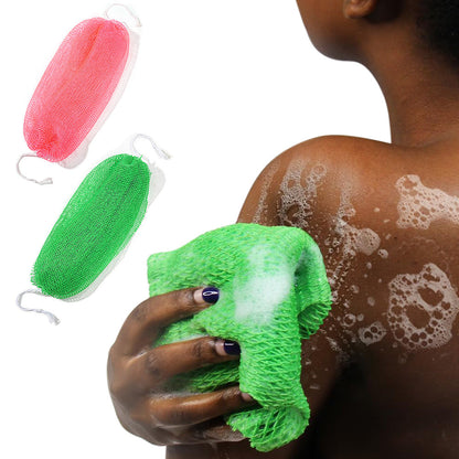 2PCS African Net Sponge Body Scrubber ââ‚?Exfoliating Bathing Tool Style 3