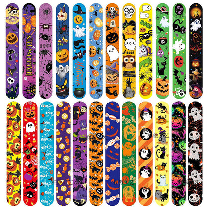 100Pcs Slap Bracelets Party Favors Birthday Gifts Decorations for School Holiday Style 2