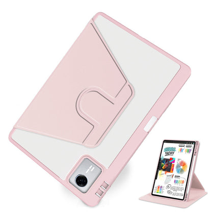 Tablet Case for Lenovo Idea Tab 11 2025 with Pen Slot-Pink