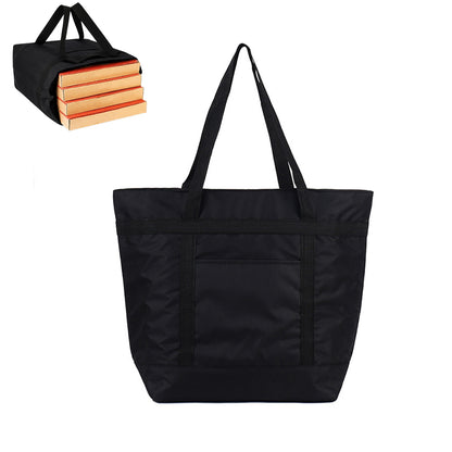 Insulated Lunch Bag Large 39L Thermal Cooler Tote-Black