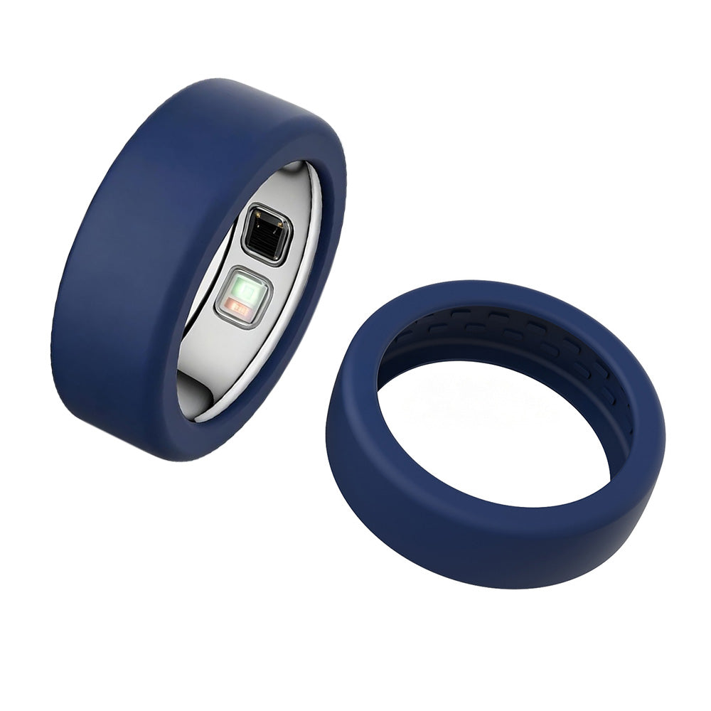 2Piece Ring Covers Compatible with Oura Ring 5-Blue