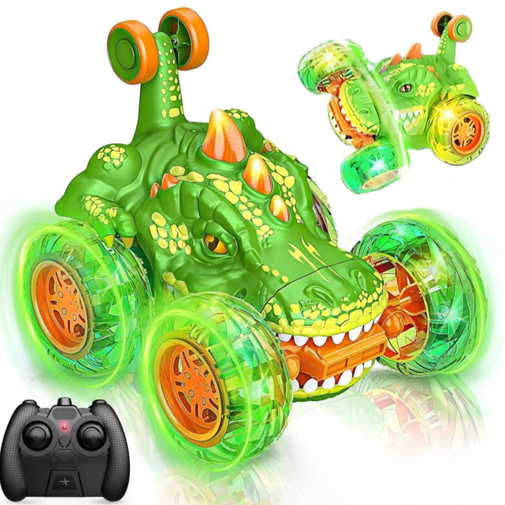 Remote Control 4WD RC Stunt Car 360-degree Rotating with Lights Christmas Gift Style 3