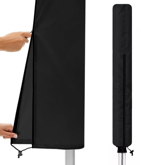 Waterproof Rotary Airer Cover ââ‚?Clothesline Dryer Shield with Zipper Black
