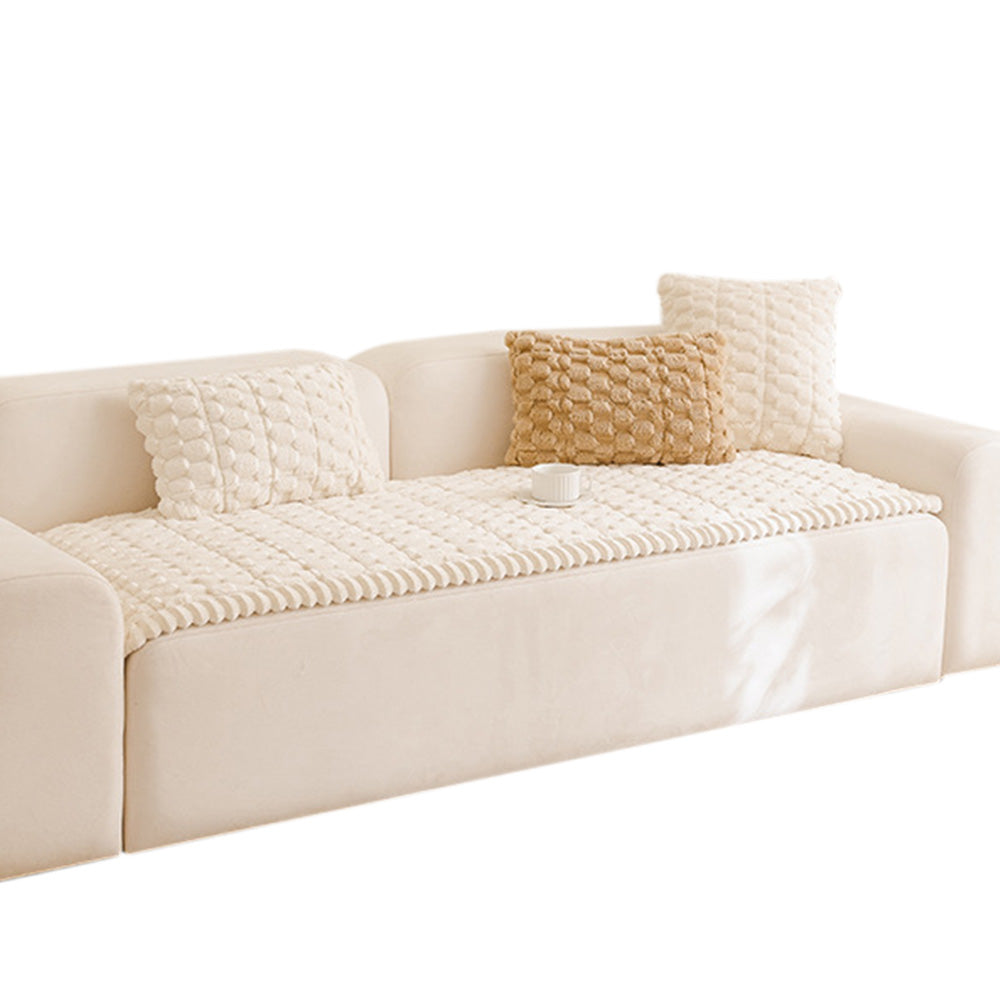 Soft Wear Resistant Couch Cover -Beige
