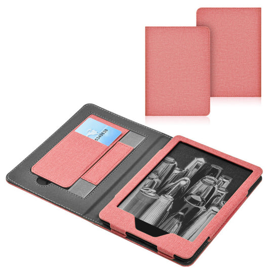 Case for 7-Inch Kindle Full Protection Cover with Auto Sleep/Wake Foldable Stand for Kindle Paperwhite 12th Gen 2024 Released Pink