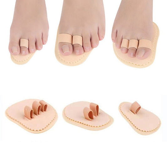 Toe Straightener Cushions Pads Toe Splint Regulator Corrector for Crooked Toes Hammer Toes for Right Foot