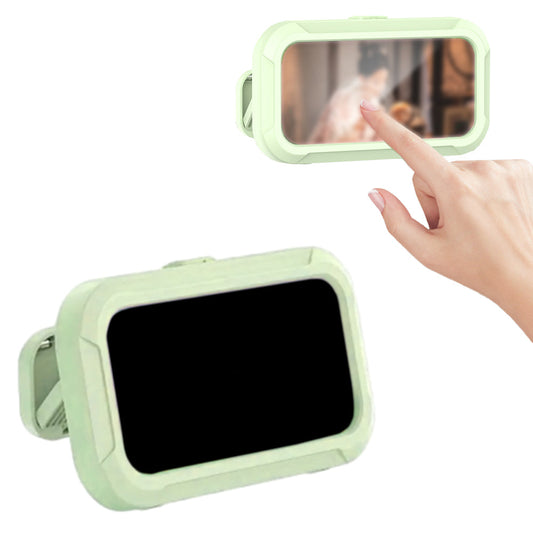 Telescopic Touchable Shower Phone Case Waterproof Shower Phone Holder Anti-Fog Phone Mount Box Green