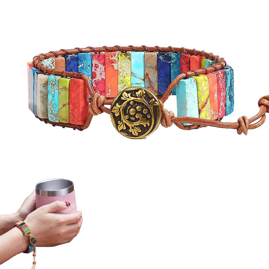 Bohemian Style Bracelet Leather Wrap Bracelets Boho Friendship Jewelry Style 1