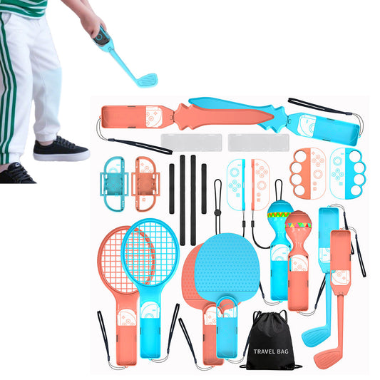 23-in-1 Sports Accessories Bundle for Switch 2 Game Console Controllers