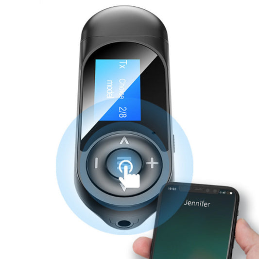 4-in-1 USB Bluetooth 5.0 Transmitter Receiver AUX 3.5mm Audio Adapter for TV Car PC