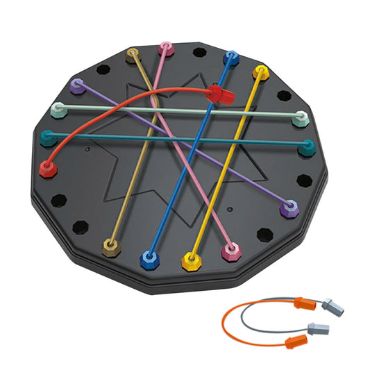 Educational Rope Untangling Puzzle Board Game for Kids and Adults Brain Training