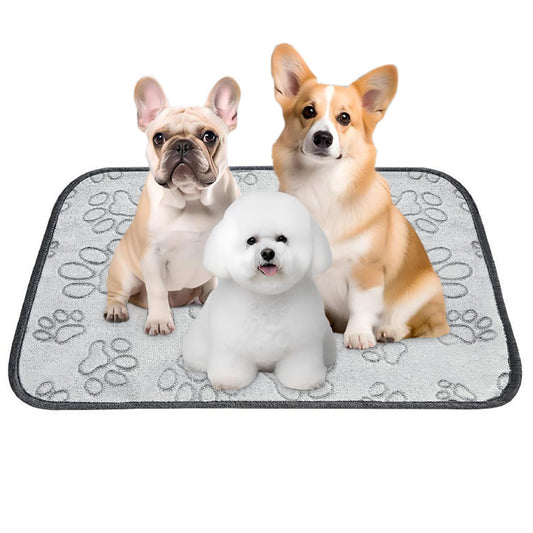 Reusable Puppy Pad Washable Dog Pee Mat Absorbent Training Mat