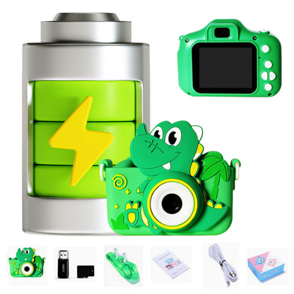 Dinosaur Kids Digital Camera ¨C Dual Lens HD Video with 32GB Memory Card