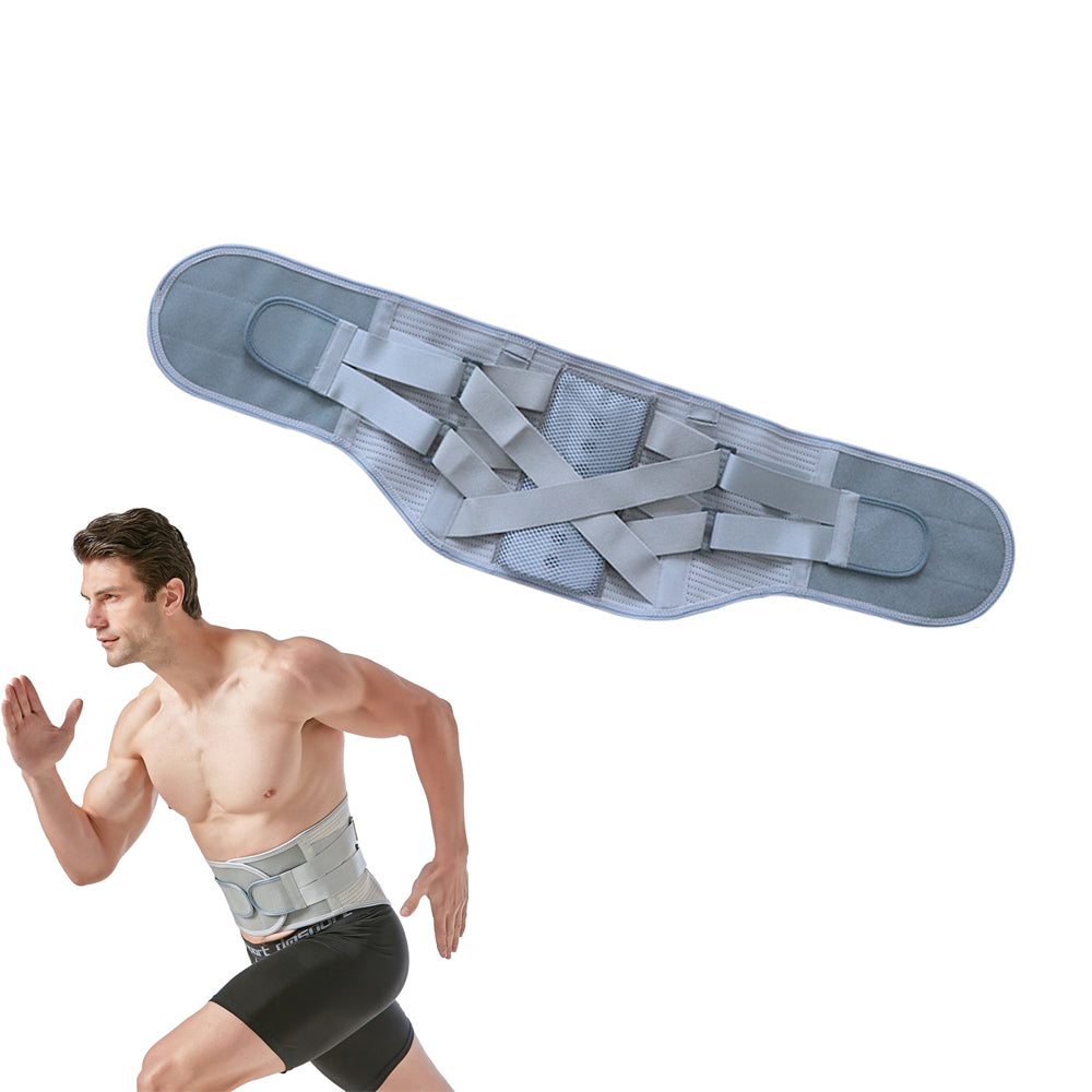 Back Braces for Lower Back Lumbar Back Support Belt with Removable Pads