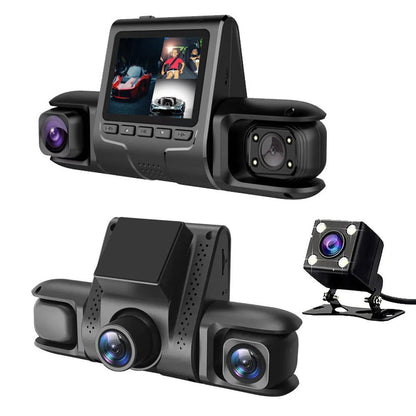 4-Channel Dash Cam 1080P Front Rear Left Right Dash Camera with Night Vision