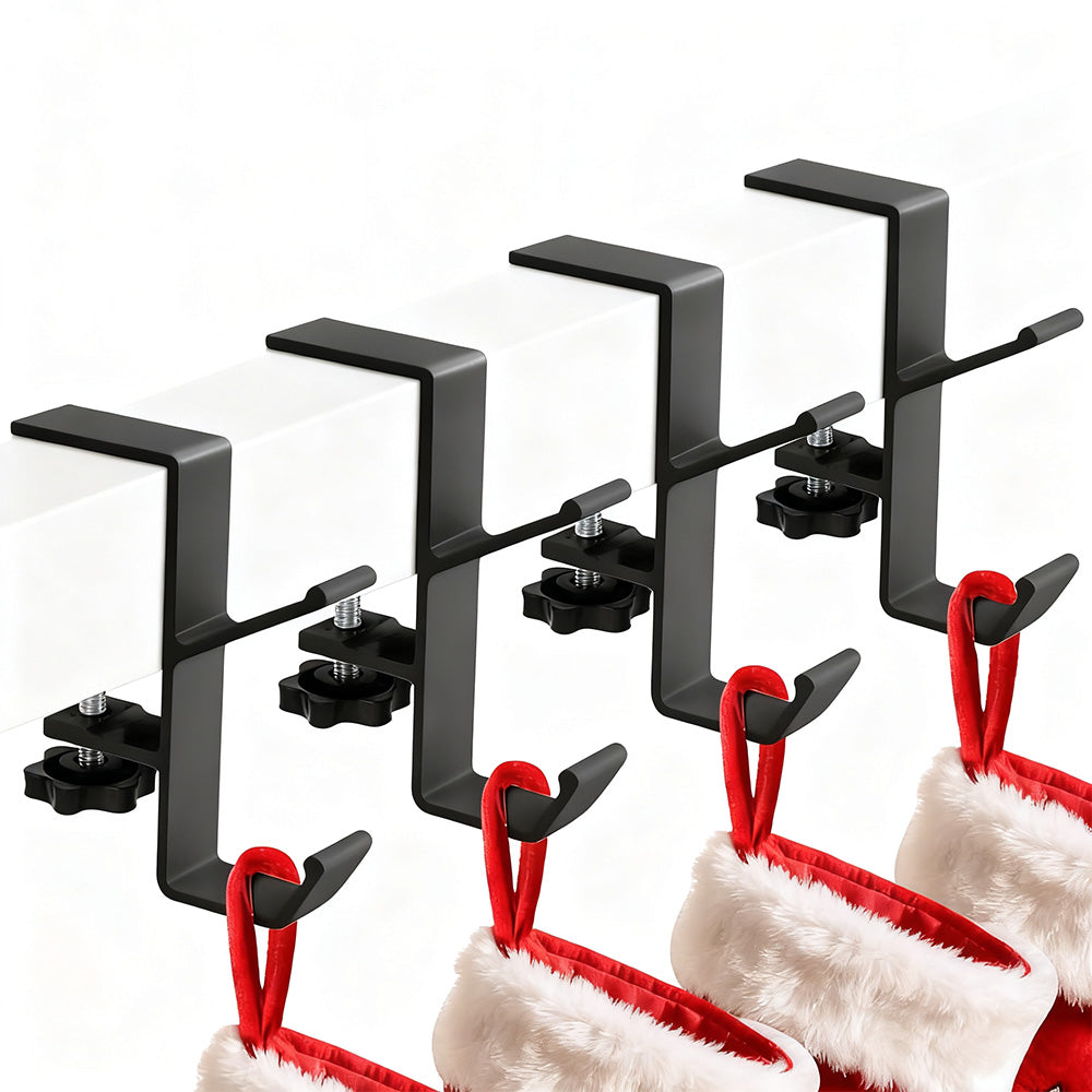 4 PCS Adjustable Desk Hook Aluminum Alloy Table Hanger for Office and Home Use