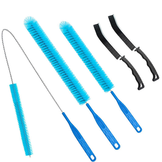 5 PCS Dryer Vent Cleaner Kit Lint Remover Cleaning Brushes