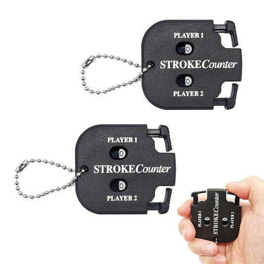 2PCS Golf Score Counters 2-Player Stroke and Shot Handy Indicator