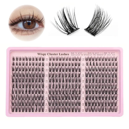 Individual Lash Clusters Kit 10â€?6mm Wispy