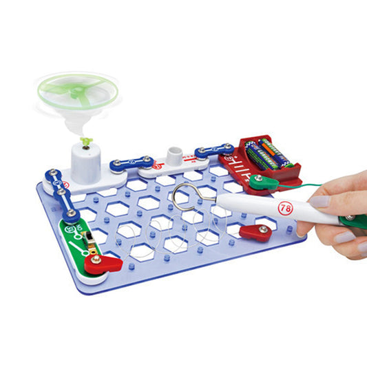 Electric Circuits Blocks Science Electronics Experiments Set Educational Toys