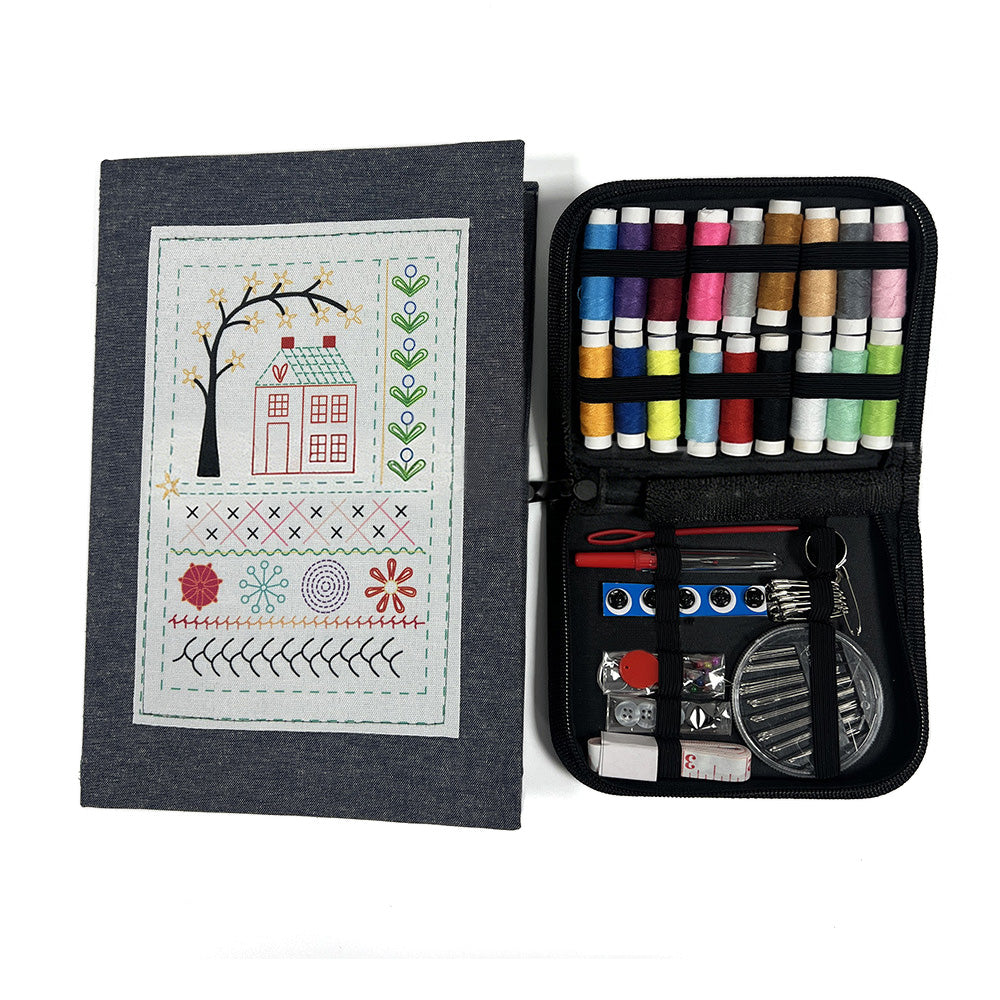 Embroidery Stitch Book Sewing Kit
