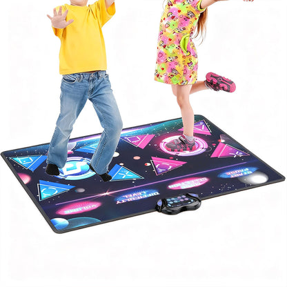 Kids Dance Mat 2-Player Electronic Dancing Pad Floor Game for Girls & Boys