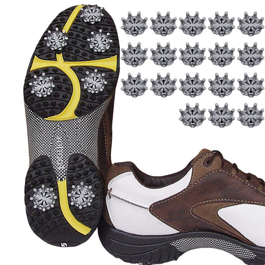 18PCS Screw Golf Shoe Spikes Set Fast Twist Studs Cleats for Lawn Cricket Shoe Players